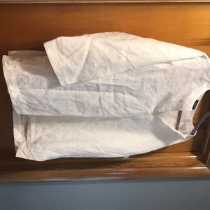 Chaps White linen shirt